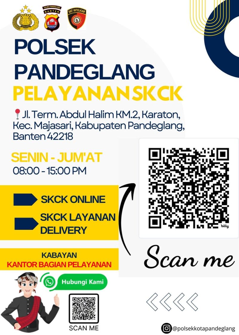 Program SKCK Delivery dan Taman Edukasi Lalu Lintas di Polsek Pandeglang Program SKCK Delivery dan Taman Edukasi Lalu Lintas di Polsek Pandeglang