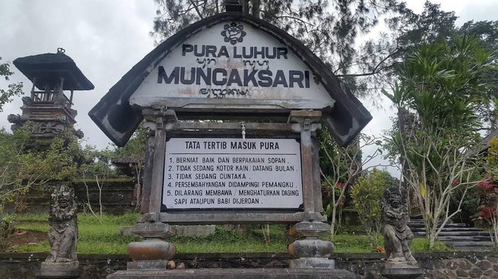 Pura Muncak Sari di Tabanan Bali (Dok. Tangkapan layar Google Maps/Bali Promotion/2017)