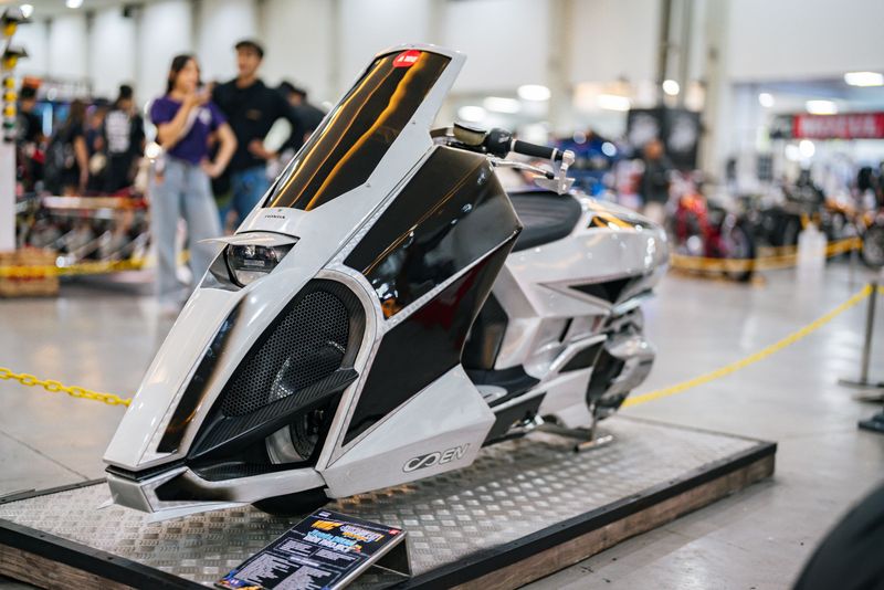 Ragam modifikasi Honda Stylo 160 di acara Kustomfest Yogyakarta 2025