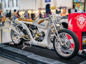 Ketika Honda Stylo 160 Dirombak Total Jadi Naked Bike Bergaya Neo Boardtracker