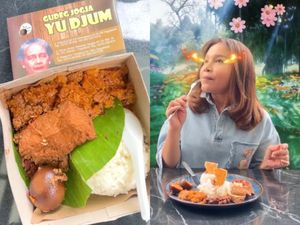 Rossa Ikut Tren Bon Appetit, Your Majesty, Ini Aksinya Makan Gudeg