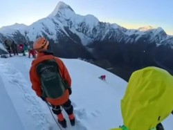 Terekam Video, Pendaki Tewas Tergelincir di Gunung Gegara Selfie