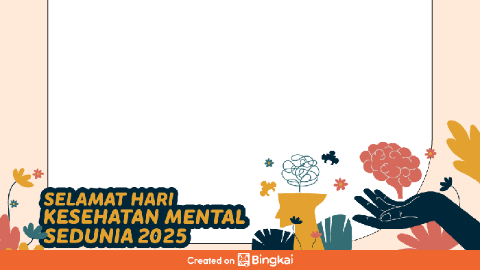 Twibbon Hari Kesehatan Mental Sedunia 2025
