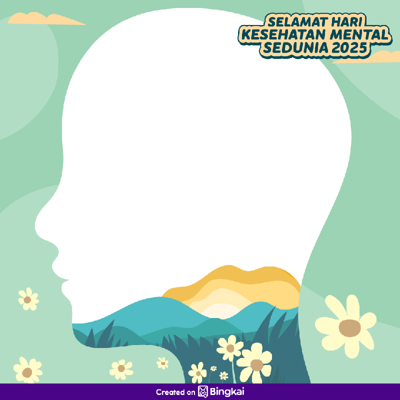 Twibbon Hari Kesehatan Mental Sedunia 2025
