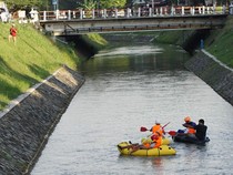 Inspiratif! Pemuda Trini Sleman Sulap Selokan Mataram Jadi Wahana Kano