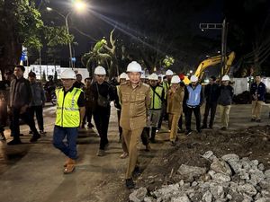 Wali Kota Malang Minta Proyek Drainase Suhat Selesai Tepat Waktu