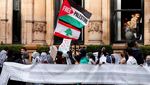 Aksi Pro-Palestina di Berbagai Negara Peringati 2 Tahun Perang Gaza