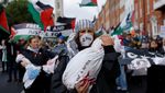 Aksi Pro-Palestina di Berbagai Negara Peringati 2 Tahun Perang Gaza