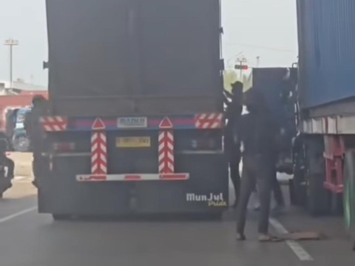 Bajing loncat yang viral di Jakut (dok. Istimewa)