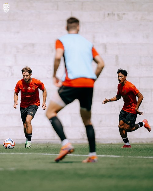 Bali United tetap menggelar latihan di Bali United Training Center meski kompetisi Super League tengah dalam masa jeda. (Dok. Bali United)