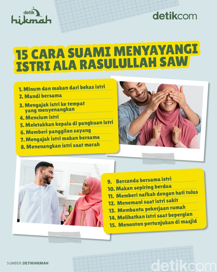 Cara Suami Menyayangi Istri ala Rasulullah SAW