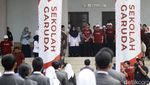 Mendiktisaintek dan Mendikdasmen Kenalkan Sekolah Garuda di Jakarta