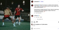 IG pemain timnas