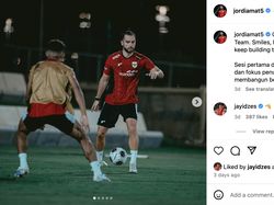 Jay Idzes Sampai Maarten Paes Gelorakan Semangat di Instagram