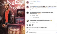 IG pemain timnas