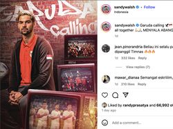 Jay Idzes Sampai Maarten Paes Gelorakan Semangat di Instagram