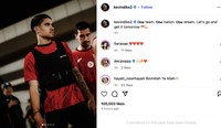 IG pemain timnas