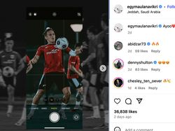 Jay Idzes Sampai Maarten Paes Gelorakan Semangat di Instagram