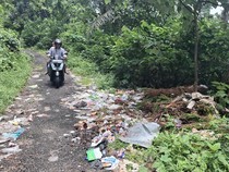 Wisata Bukit Sulap Lubuklinggau Dipenuhi Tumpukan Sampah