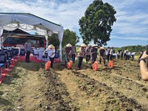 Polres Babar Sulap Lahan Bekas Tambang Jadi Lokasi Tanam Jagung