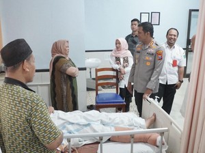 Kapolresta Sidoarjo Beber Kondisi Terkini Korban Ponpes yang Dirawat