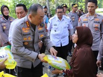 Polresta Malang Kota Tanam Jagung Kuartal IV-Gelar Pasar Beras Murah