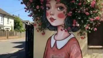 Karya seni cantik di Inggris, Maidstone, Kent. Foto: WetOttersPocket via Bored Panda