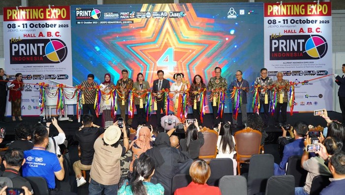 Krista Exhibitions Resmi Buka ALLPrint Indonesia 2025 di JIEXPO