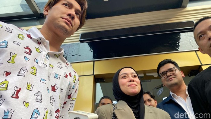 Lesti Kejora diperika Polda Metro Jaya. (Wildan/detikcom)