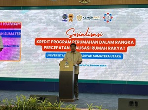 Menteri PKP Sosialisasi Kredit Program Perumahan di UMSU, Bantu Bayar DP