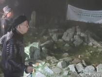 Fadli Zon Kunjungi-Resmikan Pemugaran Gunung Padang di Tengah Purnama