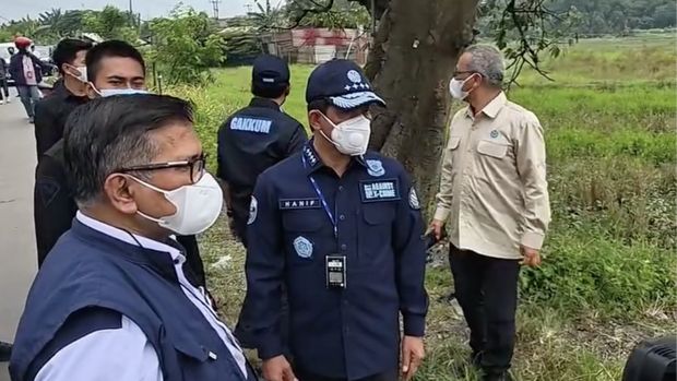 Menteri Lingkungan Hidup/Kepala Badan Pengendalian Lingkungan Hidup, Hanif Faisol Nurofiq terus melakukan upaya upaya terukur untuk menangani kejadian khusus cemaran radiasi Sesium-137 dikawasan Industri Modern Cikande Serang. (Instagram/haniffaisolnurofiq)
