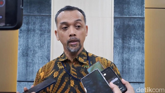 National Koordinator UNDP, Fandi Nasution, saat diwawancarai di Mataram, NTB, Rabu (8/10/2025). (Foto: Nathea Citra/detikBali)