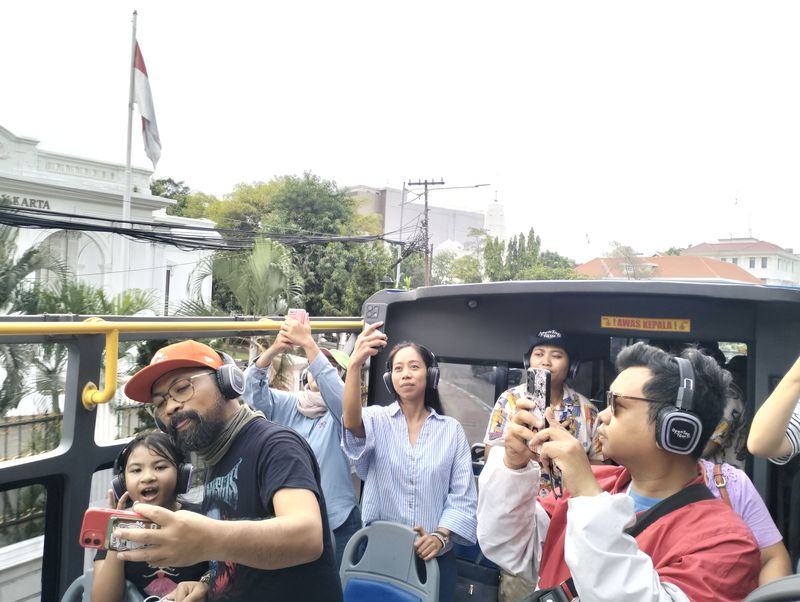 Open Top Tour of Jakarta rute Jakarta Heritage