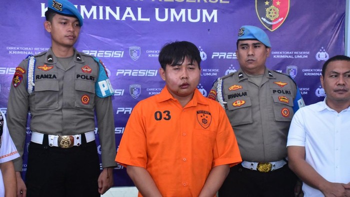 Perampok IRT di Jambi dihadirkan dalam ungkap kasus