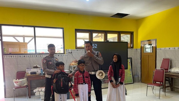 Polisi di Malang gelar police go to school