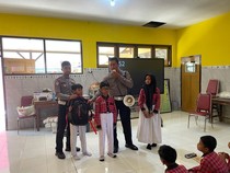 Polres Malang Edukasi Pelajar Lewat Police Goes to School