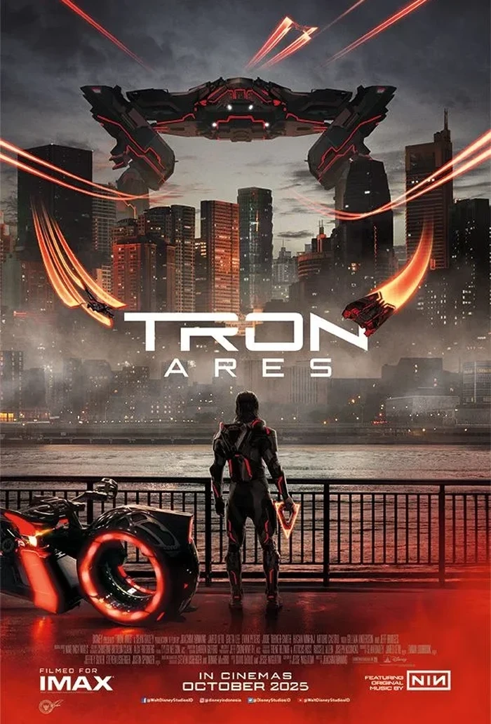 Poster Film Tron: Ares.