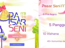 Daftar Pengisi Acara Pasar Seni ITB 2025 dan Link Tiketnya