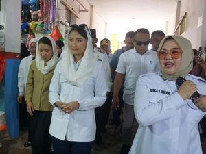 Walkot Kendari Dampingi Wamendag Tinjau Harga Sembako di Pasar Baruga