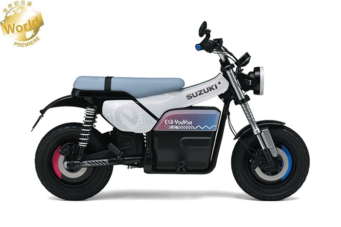 Motor listrik retro Suzuki e-VanVan