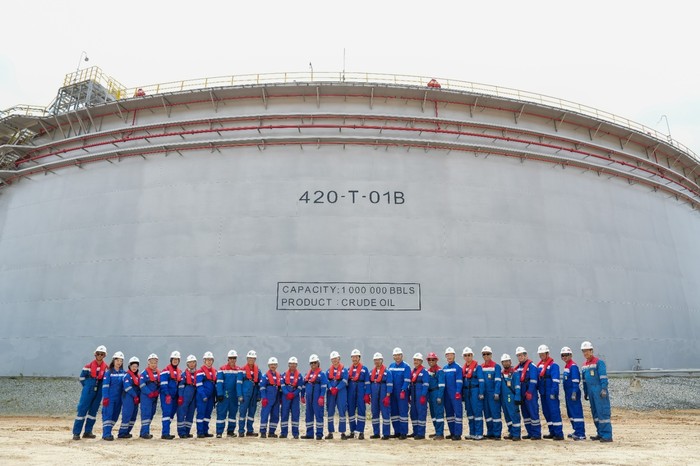 Tangki Raksasa Lawe-Lawe Jadi Ikon Baru Ketahanan Energi Nasional
