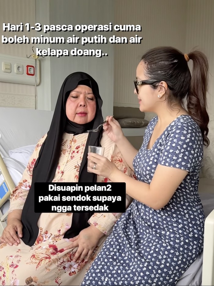 Tasya Kamila Kondisi ibunda Tasya Kamila setelah operasi bariatrik.