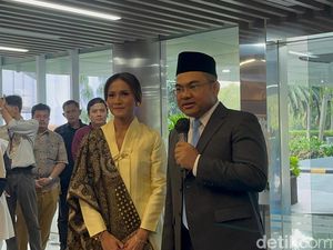 Tedi Bharata ke Kantor BP BUMN Usai Dilantik Prabowo