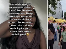 Wanita Ini Protes Menu di Pasar Malam Kini Kebanyakan Makanan Kekinian