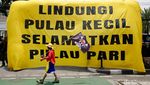 Warga Pulau Pari Gelar Aksi di KKP, Desak Pencabutan Izin Reklamasi