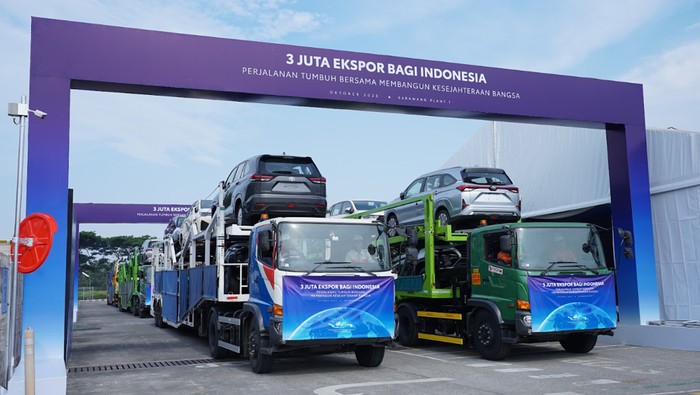 3 juta unit ekspor Toyota.