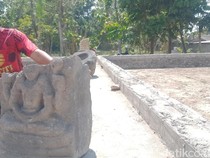 Arca dan 8 Batu Candi di Jagalan Dievakuasi ke Museum Klaten