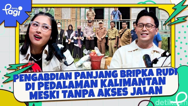 Video: Pengabdian Panjang Bripka Rudi di Pedalaman Kalimantan Meski Tanpa Akses Jalan