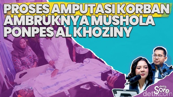Video: Proses Amputasi Korban Ambruknya Mushola Ponpes Al Khoziny